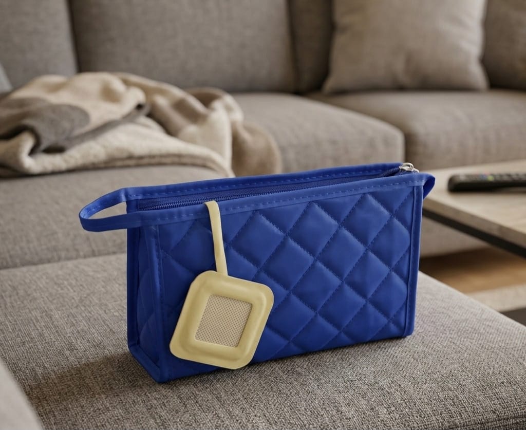 Blue women hand bag image 1