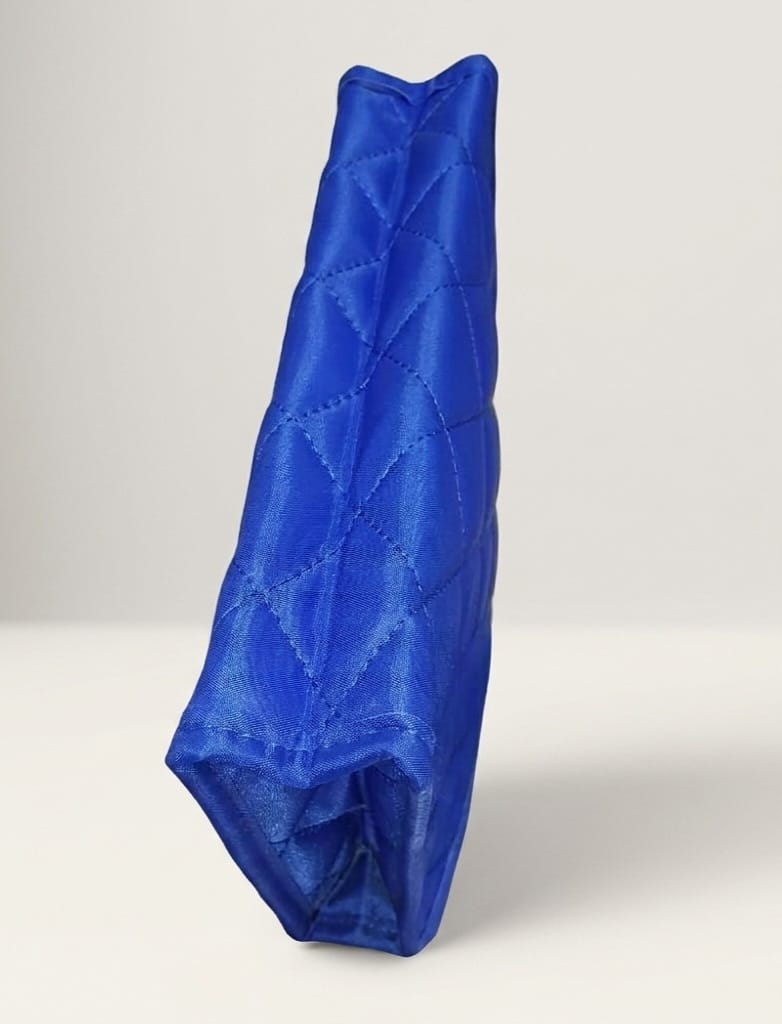 Blue women hand bag image 4